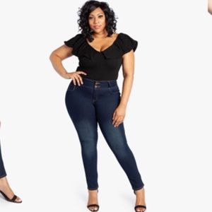 NWOT Dark Denim My Fit Jeans